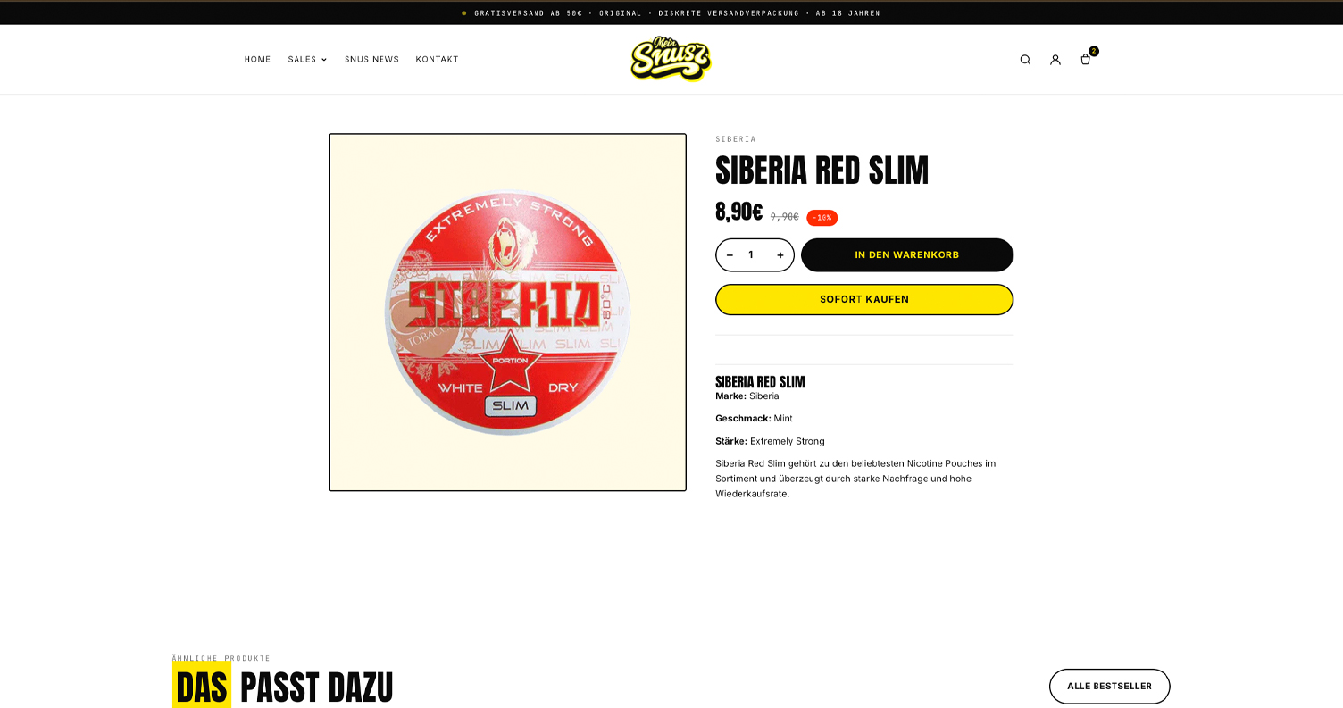 Mein-Snus