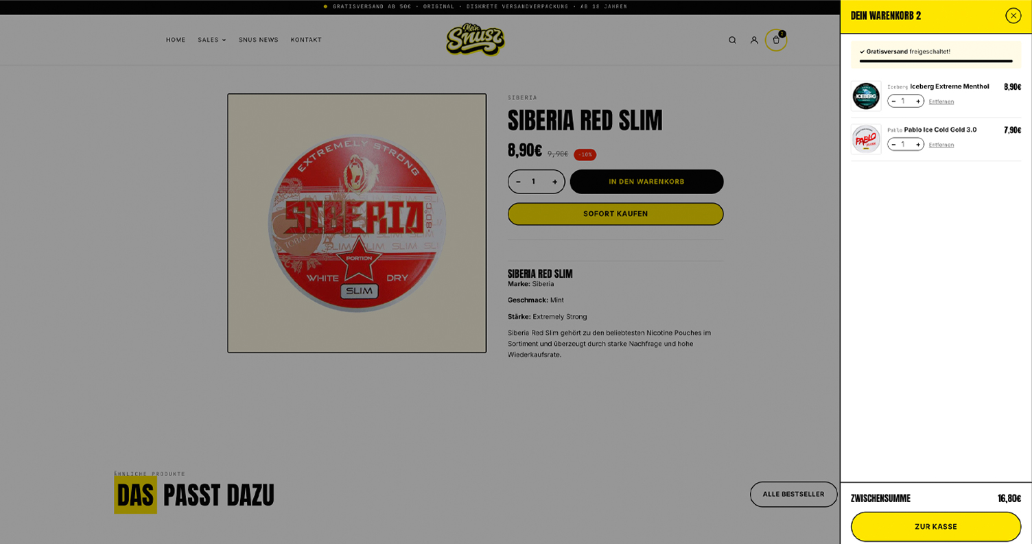 Mein-Snus